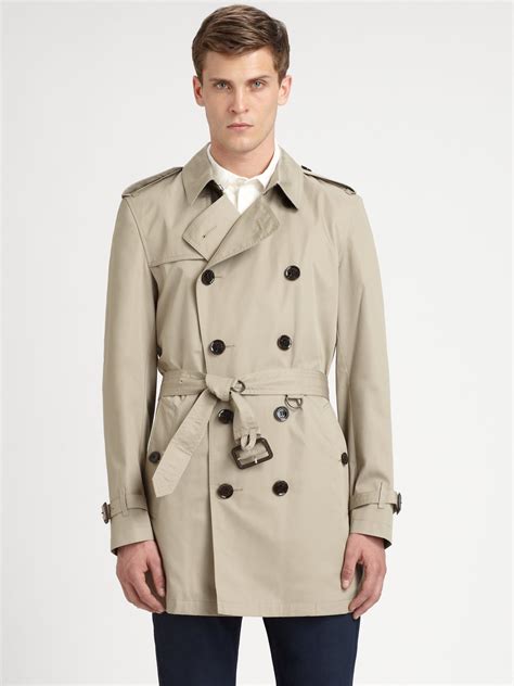 mens burberry double breasted trench coat|Burberry trench coat men vintage.